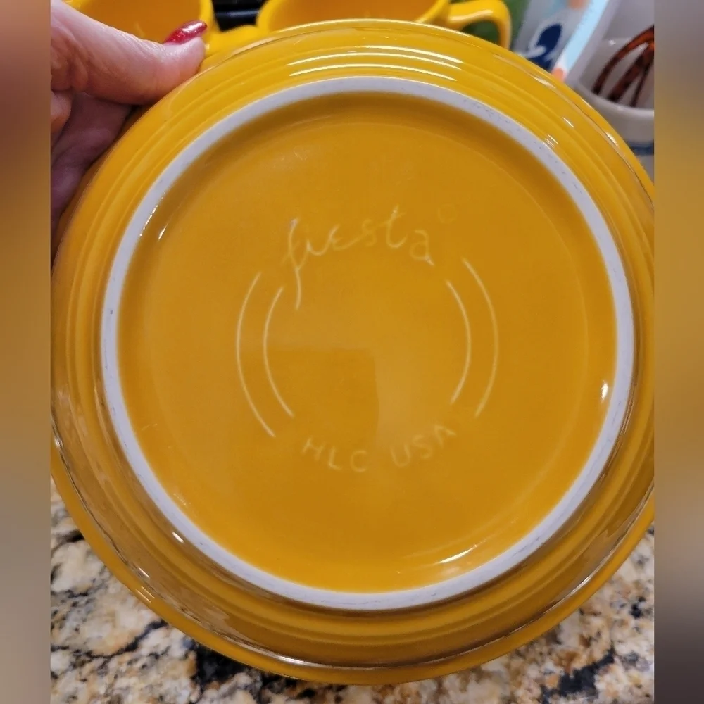 Fiesta® 34oz Classic Rim Individual Pasta Bowl Marigold